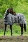Preview: Fliegendecke mit Halsteil Zebra mit Bauchlatz