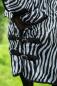 Preview: Fliegendecke mit Halsteil Zebra mit Bauchlatz
