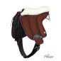 Preview: Pioneer Bareback Reitpad "Unica" mit Wolle