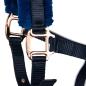 Preview: Kunstfellhalfter "Fiona" rosegold