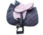 Preview: Sattelset "My little Pony" Flower Schwarz
