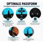 Preview: Outdoordecke Solano 1200D HN Aqua/Schwarz