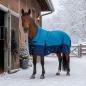 Preview: Winterdecke Oscar Turnout 1680D 50GSM - Petrol/Navy