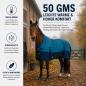 Preview: Winterdecke Oscar Turnout 1680D 50GSM - Petrol/Navy