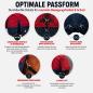 Preview: Outdoordecke Baltimore Turnout 1680D - Rot/Navy