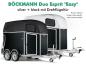 Preview: BÖCKMANN Duo Esprit silver & black "Easy" mit Drehflügeltür