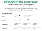Preview: Böckmann Duo Esprit silver & black "Easy mit Drehflügeltür"