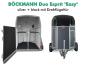 Preview: BÖCKMANN Duo Esprit silver & black "Easy" mit Drehflügeltür
