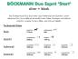 Preview: BÖCKMANN Duo Esprit silver & black "Start"