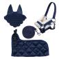 Preview: Hobby Horse Set - Halfter, Strick, Decke & Fliegenhaube im passenden Design + Gratis Stirnriemen