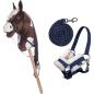Preview: Hobby Horse Set - Halfter, Strick mit Pferd