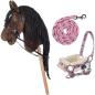 Preview: Hobby Horse Set - Halfter, Strick mit Pferd