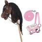 Preview: Hobby Horse Set - Halfter, Strick mit Pferd