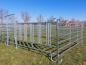 Preview: BRAMA WEST Laufbox mit Sicherheitsfressgitter 9m x 3,6m