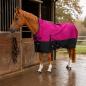 Preview: Outdoordecke Elodie 1200D HN Fleece Raspberry/Schwarz