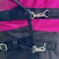 Preview: Outdoordecke Elodie 1200D HN Fleece Raspberry/Schwarz