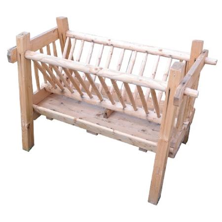 Holzraufe für Schafe