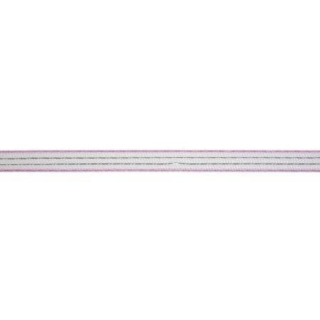Weidezaunband TopLine 200m x 20mm - weiß/pink