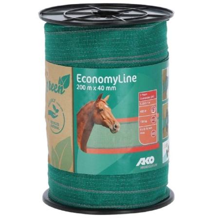 Weidezaunband EconomyLine Premium green 200m x 20mm/40mm