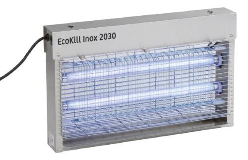 Fliegenvernichter EcoKill Inox 2030, 2 x 15 W