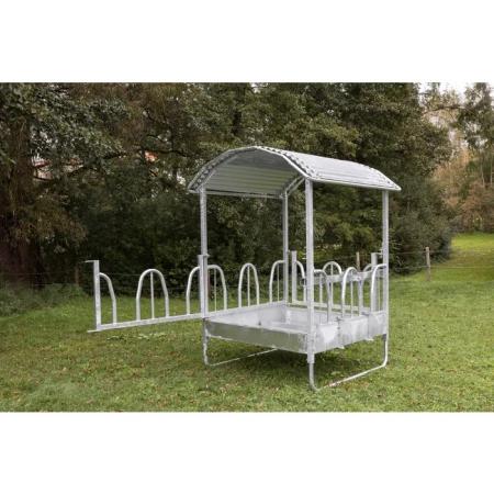 Kerbl Viereckraufe Hobby Palisadengitter