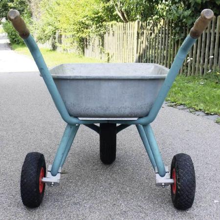 Stützräder für Schubkarre