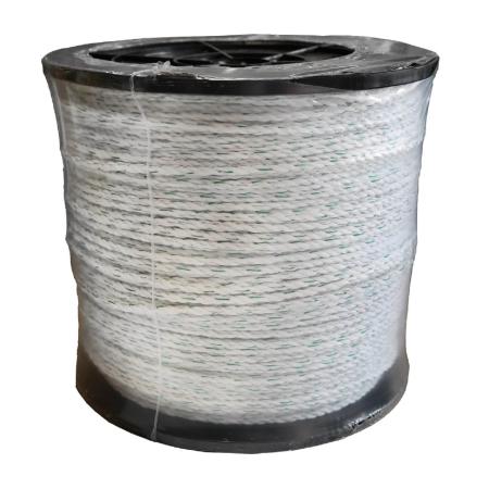 BRAMA WEST Weidezaunseil 500m x 6mm - 3 x 0,3mm Niro + 3 x 0,3mm CU