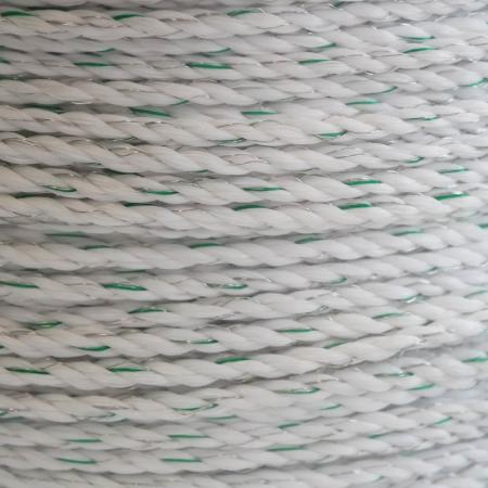 BRAMA WEST Weidezaunseil 500m x 6mm - 3 x 0,3mm Niro + 3 x 0,3mm CU