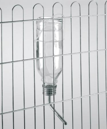 Glas-Trinkflasche für Kaninchen