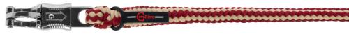 Führstrick Hippo Bordeaux/Beige