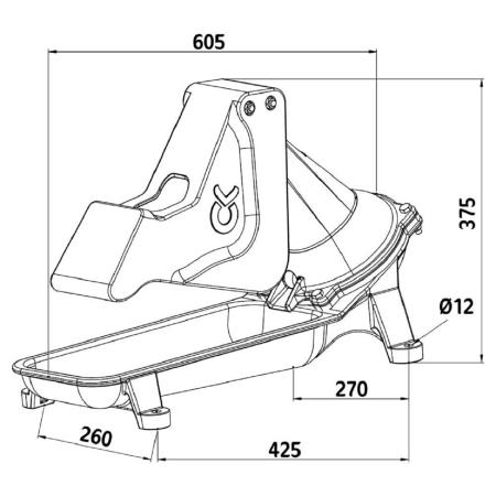 Weidepumpe P 100 mit Doppelhubfunktion