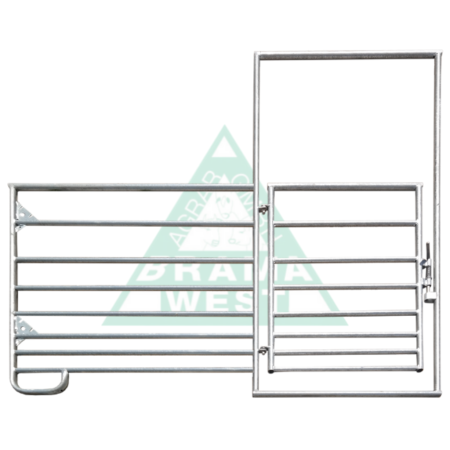 Minipanels  2 & 3m mit Tor Zaunelement Gitter