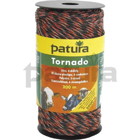 Patura Tornado Litze 200m 6-drähtig