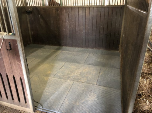 Boxenmatte Palettenware
