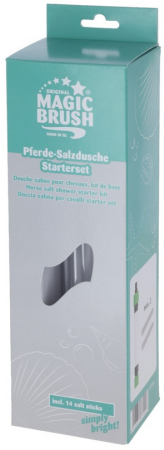 MagicBrush Pferde-Salzdusche Starterset
