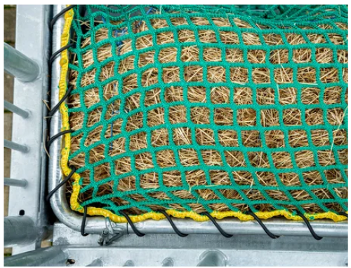 Rahmen für Futtersparnetze 8 Fressplätze