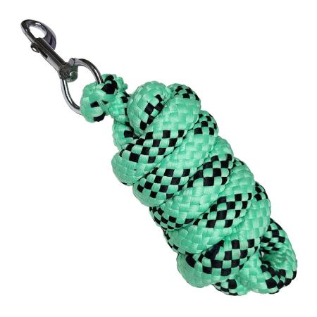 Strick soft türkis/schwarz