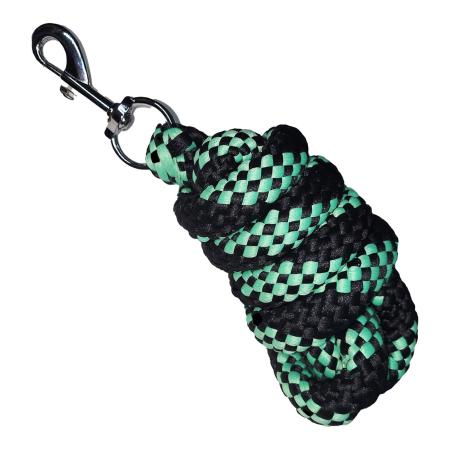 Strick soft schwarz/türkis