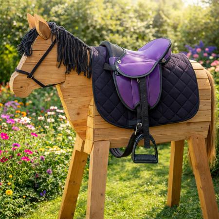 Sattelset "My happy Pony" lila