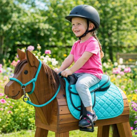 Sattelset "My happy Pony" Türkis