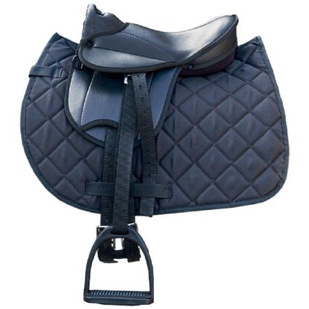 Sattelset "My happy Pony" Schwarz