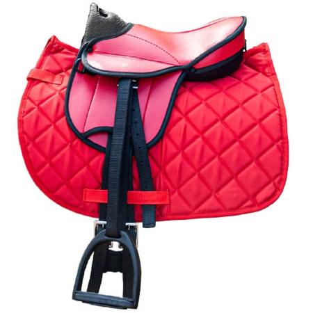Sattelset "My happy Pony" Rot