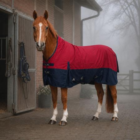 Outdoordecke Baltimore Turnout 1680D - Rot/Navy