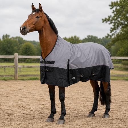 Winterdecke Arctic 1200D HN 150gr Grau/Schwarz