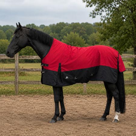 Winterdecke Monteze 1200D HN 200gr Rot/Schwarz