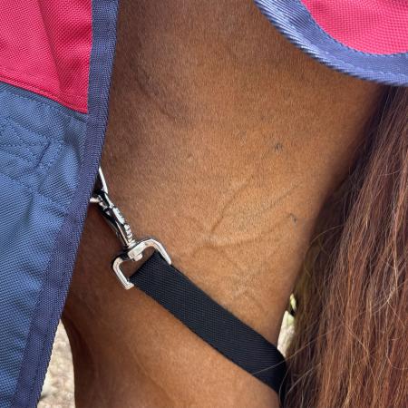 Outdoordecke Baltimore Turnout 1680D - Rot/Navy