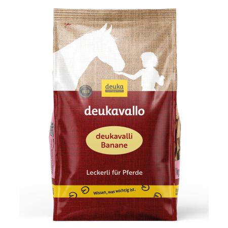 Deukavalli Banane Pferdeleckerlis 1kg