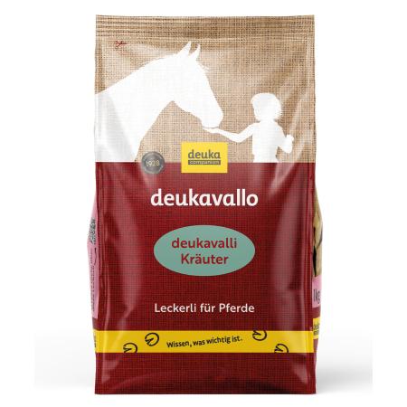 Deukavalli Kräuter Pferdeleckerlis 1kg