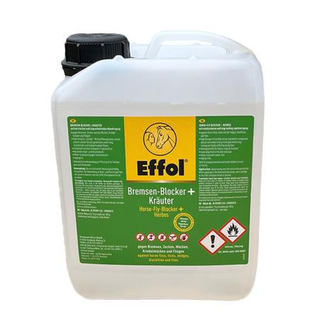 Effol Bremsen-Blocker + Kräuter 2,5 l mit GRATIS Shampoonier-Bürste