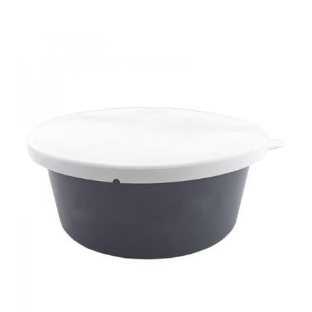 Futterschale mit Deckel Gewa Grau